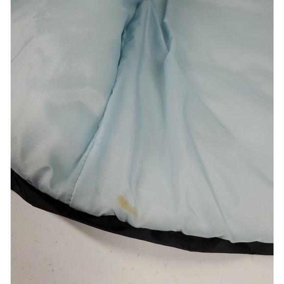 ROXY Womens Hooded PUFFER VEST Black Removable Fur Trimmed Hood Size Large - Picture 14 of 14